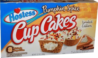 Limited edition pumpkin spice cup cakes