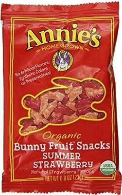 Annie's Organic Summer Strawberry Bunny Fruit Snacks