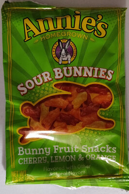 Annie's Sour Bunnies Bunny Fruit Snacks