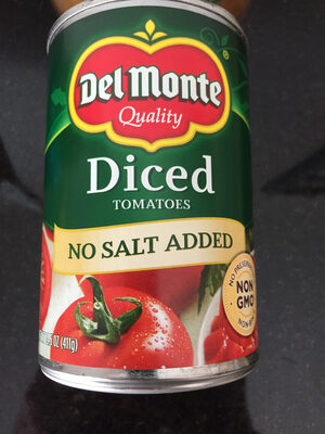 Del monte, diced tomatoes