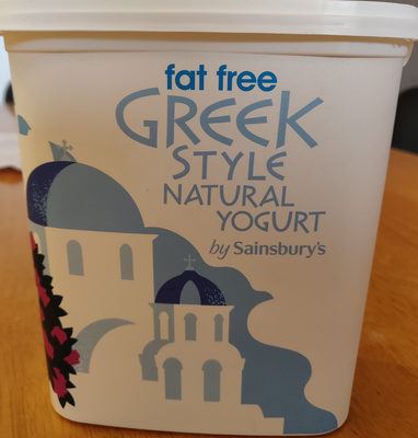 Fat free greek style yogurt