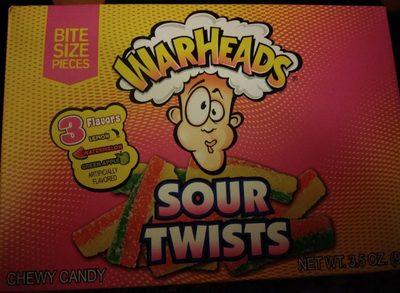 Sour twists gummies