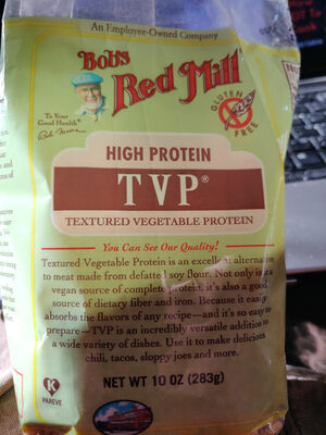 High protein textured vegetable protein